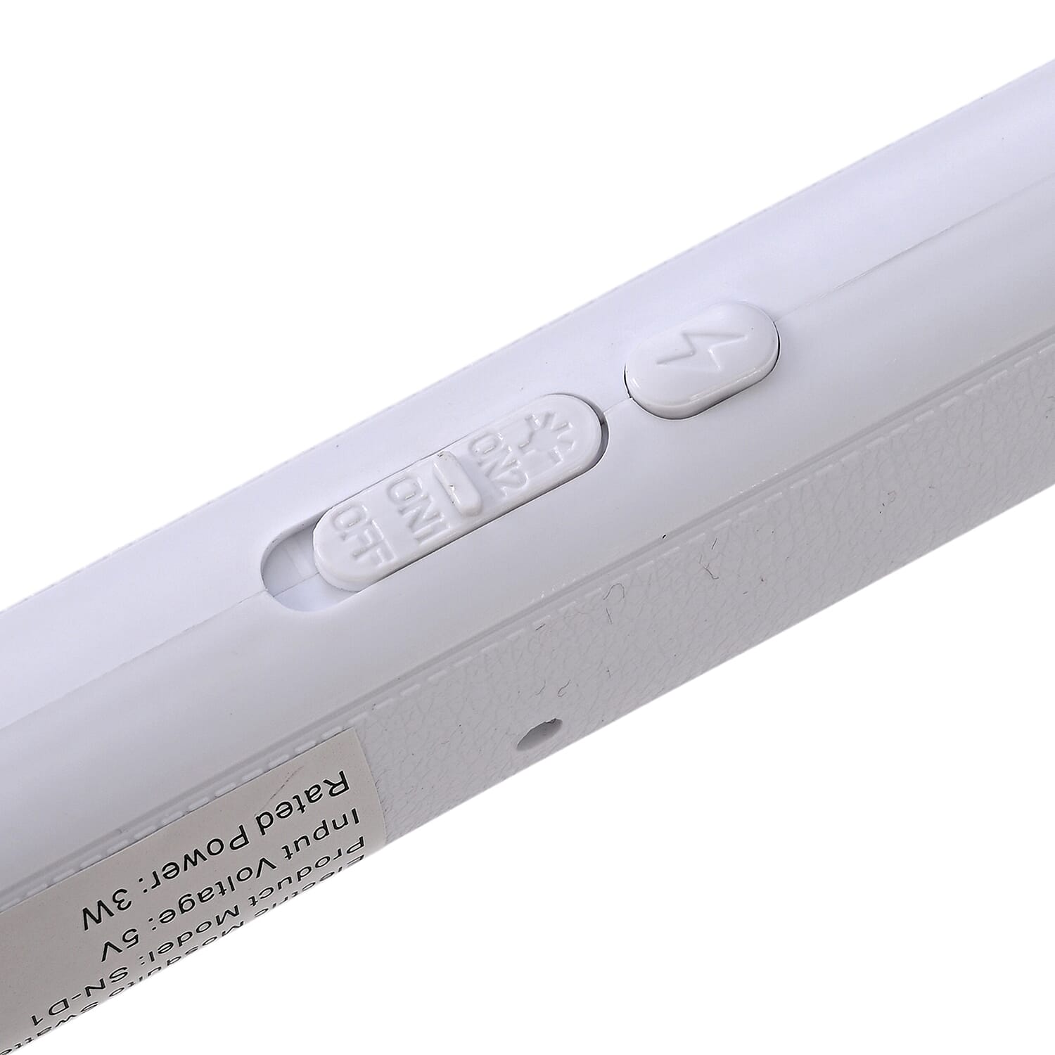 3-in-1 Folding Electric Mosquito Swatter - USB Rechargeable 500mAh, 2-3 Hour Battery (45 X 23 CM) - White