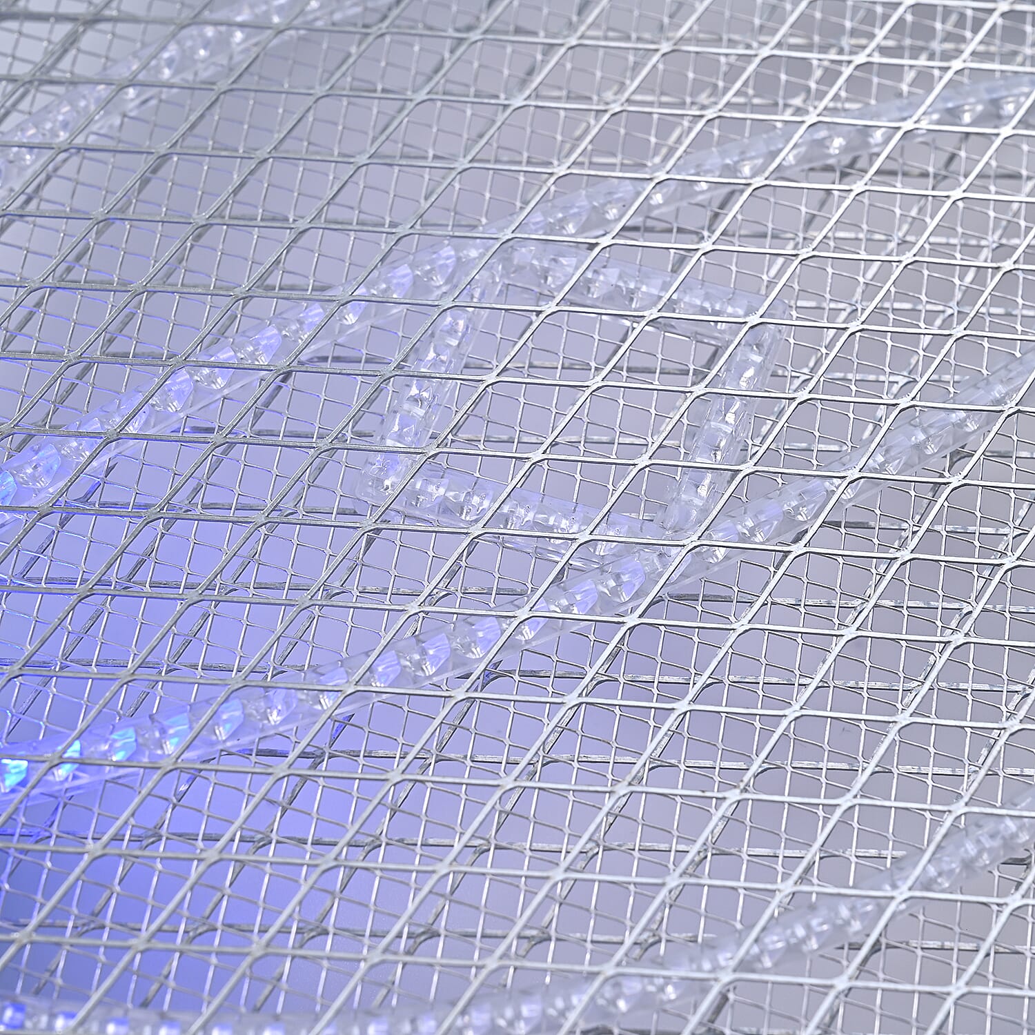 3-in-1 Folding Electric Mosquito Swatter - USB Rechargeable 500mAh, 2-3 Hour Battery (45 X 23 CM) - White