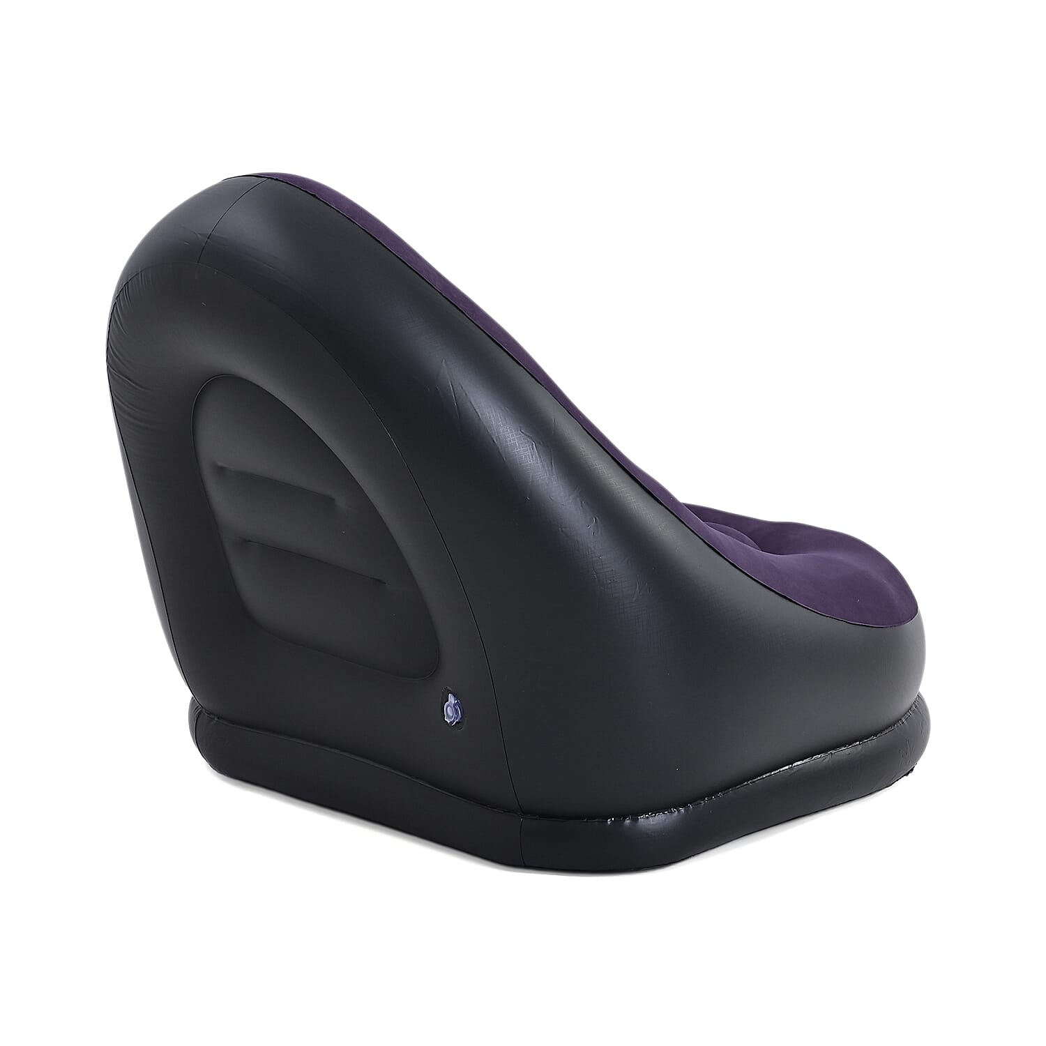 Inflatable Chair with Ottoman Footrest - Navy