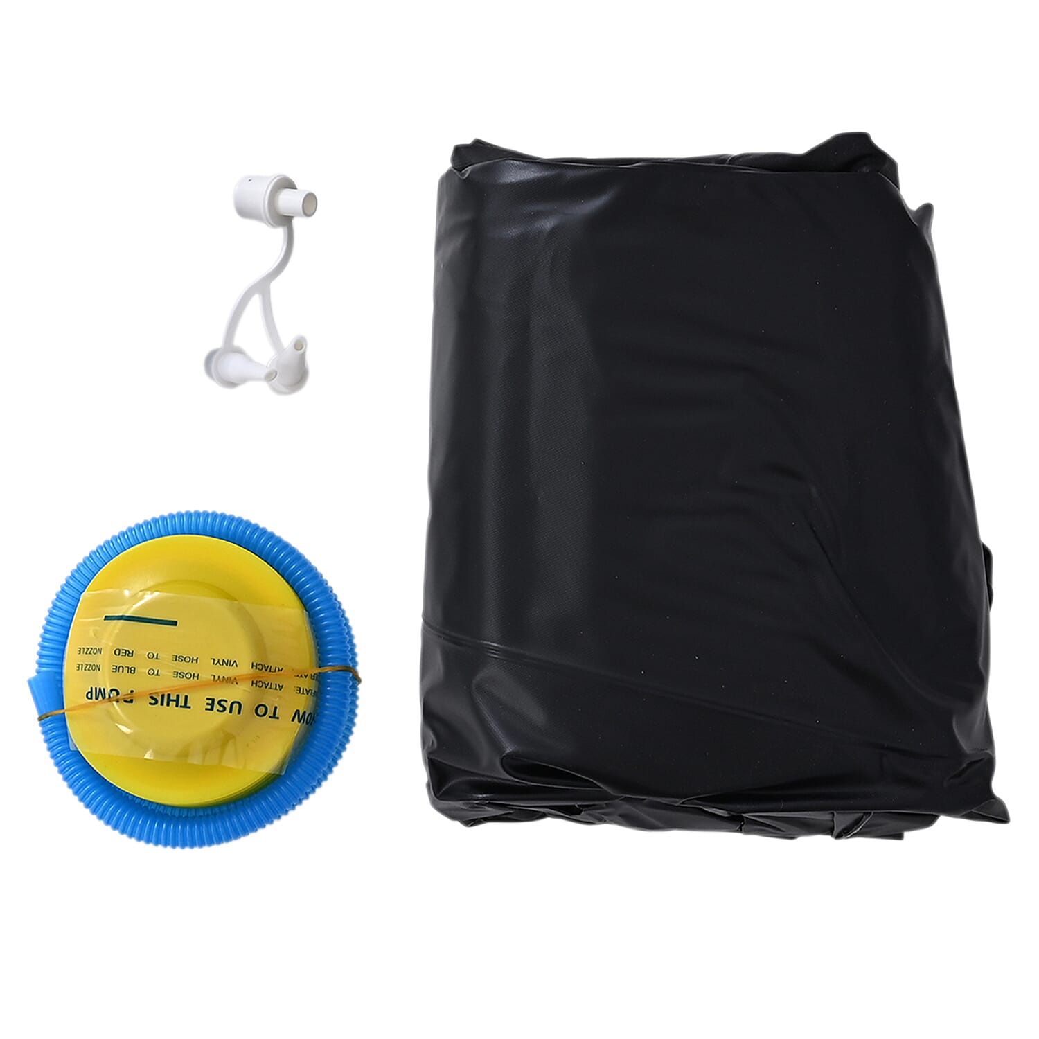 Inflatable Chair with Ottoman Footrest - Navy