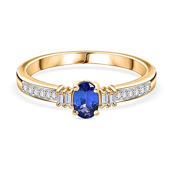 https://tjcuk.sirv.com/Products/83/6/8363393/Tanzanite-Moissanite-Main-Stone-With-Side-Stone-Ring-in-18K-YG-Plating_8363393.jpg?w=342&h=342