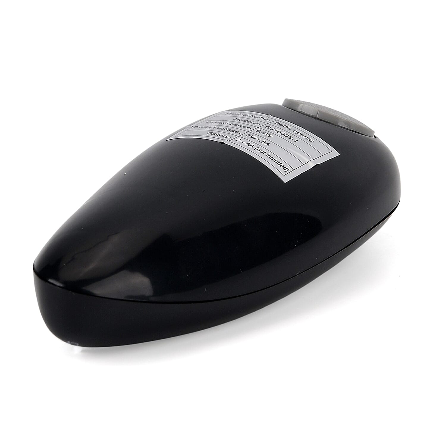 Livmore Automatic Can Opener - Battery Operated (2 x AA not inc) - Black