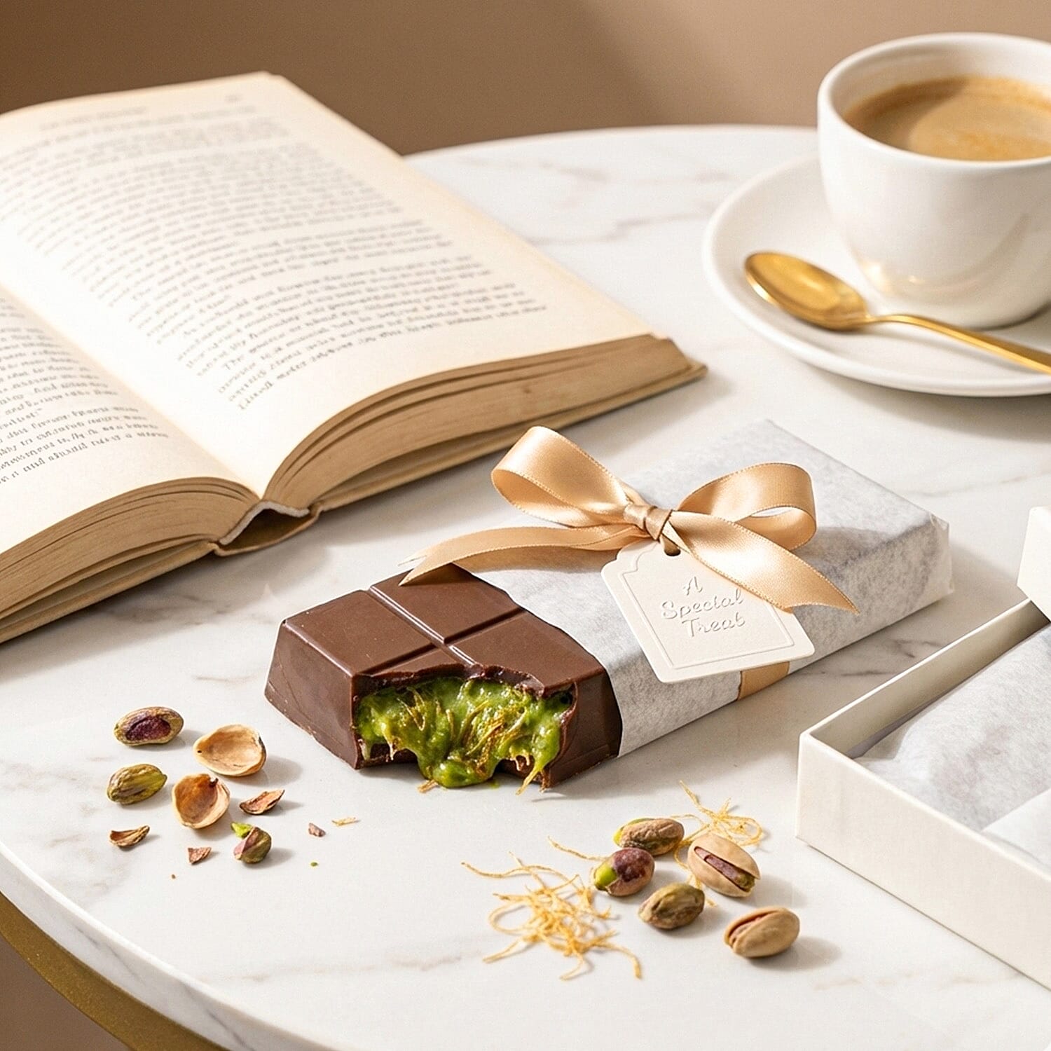 Dripz Dubai Pistachio Kunafa Chocolate (120g)