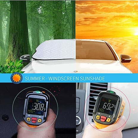 Rolson Exterior Car Accessories (Size - One Size) - Grey