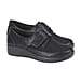 Jo & Joe Ladies lightweight wedge Derbies with diamonte trim and velcro tab