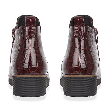 Jo & Joe Ladies Shoe (Size - 5) - Burgundy