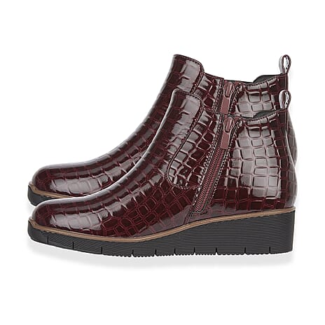 Jo & Joe Ladies Shoe (Size - 7) - Burgundy