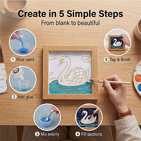 Picture Frame (Size - One Size) - Multi Color & Brown