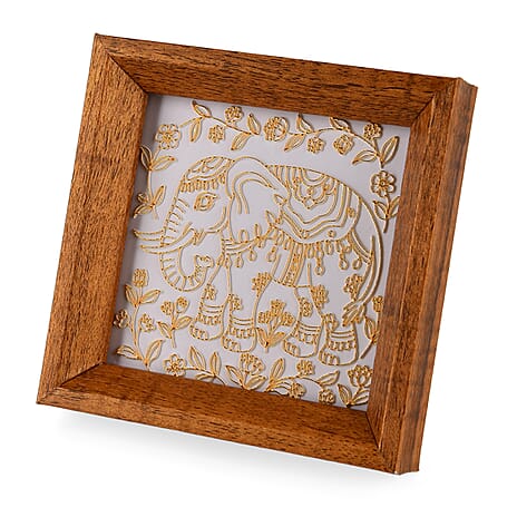 Picture Frame (Size - One Size) - Multi Color & Brown