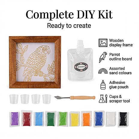 Picture Frame (Size - One Size) - Multi Color & Brown