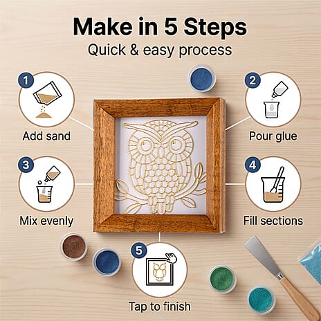 Picture Frame (Size - One Size) - Multi Color & Brown