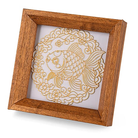 Picture Frame (Size - One Size) - Multi Color & Brown