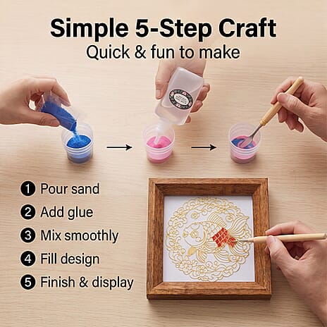 Picture Frame (Size - One Size) - Multi Color & Brown