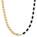 Black Obsidian, White Shell Pearl Beads Necklace (Size - 20)  140.00 Ct.