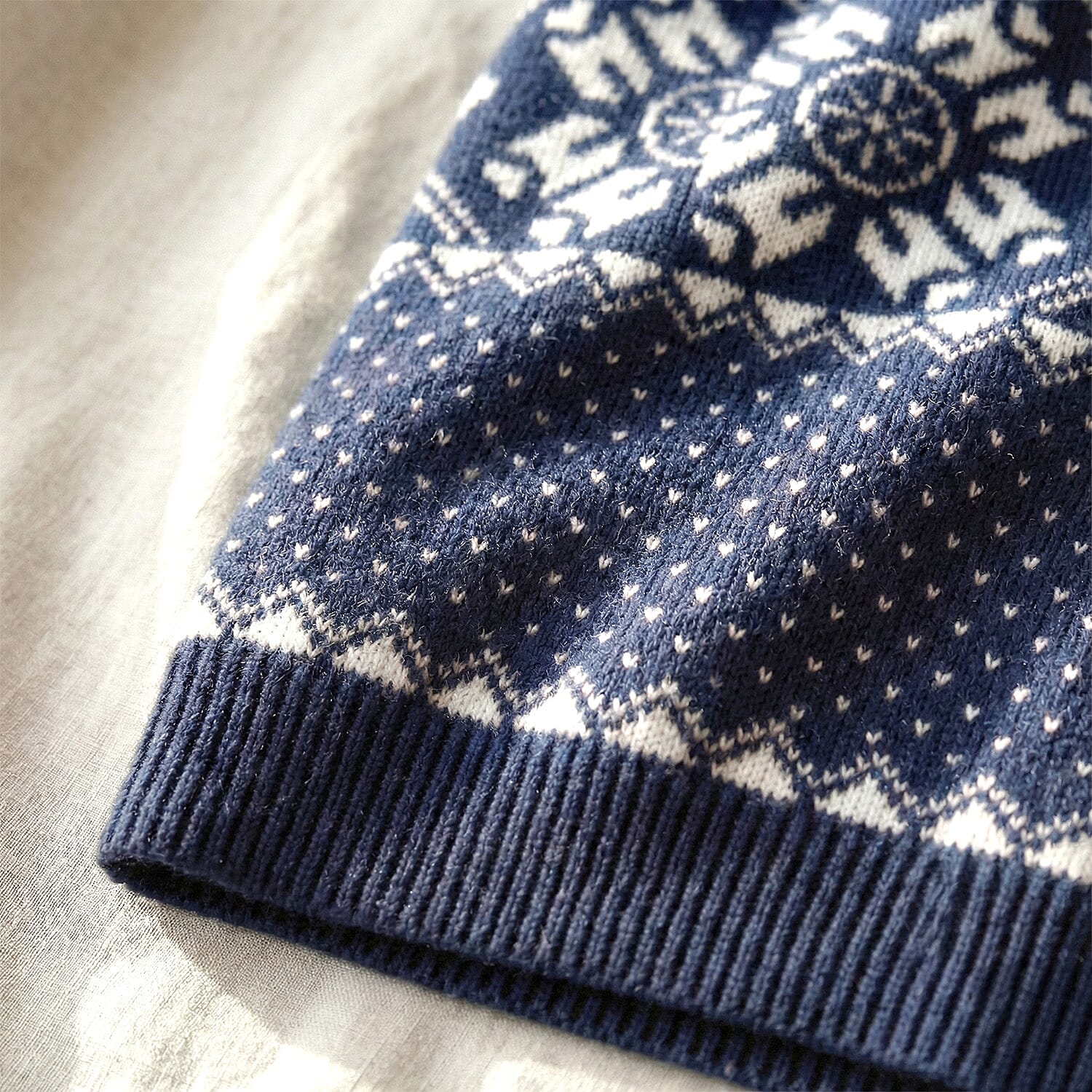 Close Out Collection Snowflakes Super Soft Cardigan 