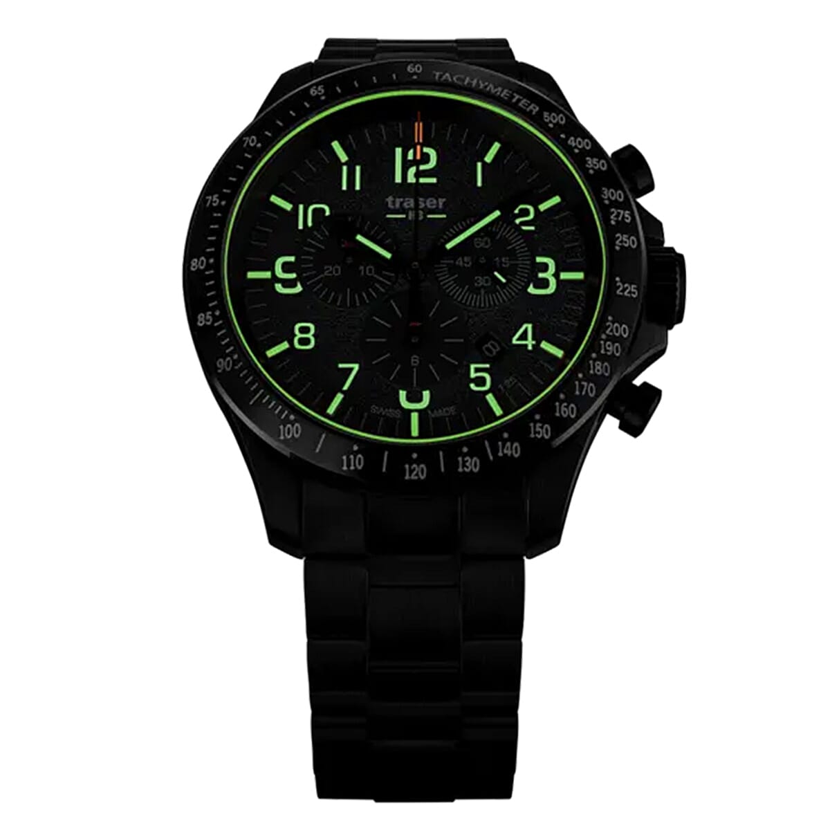 Traser-Swiss-Quartz-Mens-Watch-in-Stainless-Steel-Blue