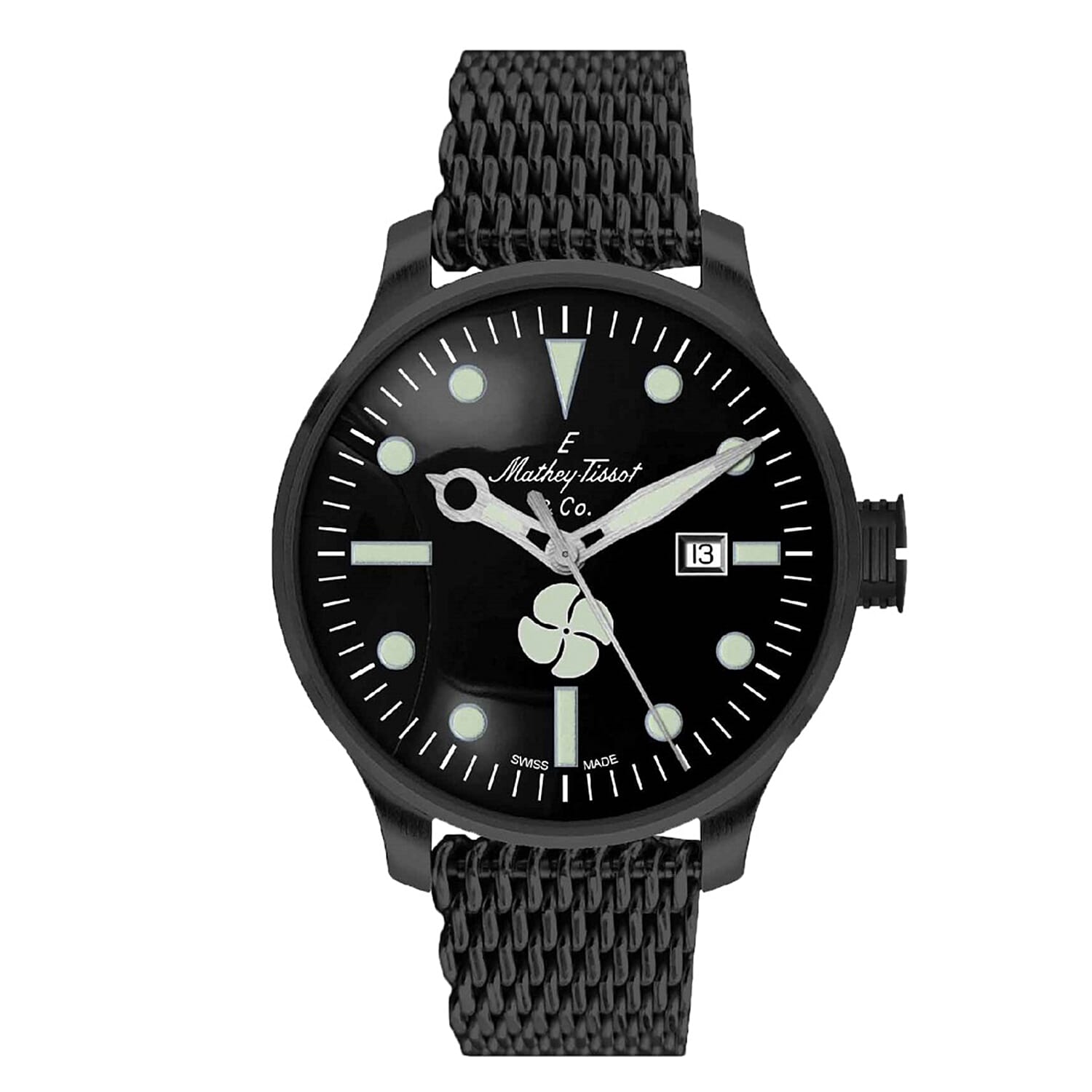 Mathey-Tissot-Automatic-Mens-Watch-in-Stainless-Steel