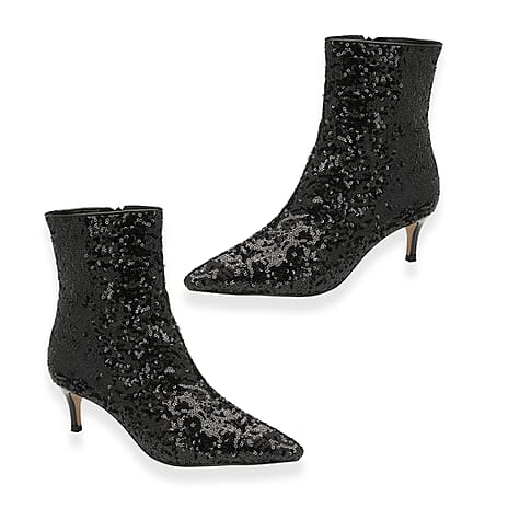 Ravel Currans Ladies Ankle Boot with Inside Zip (Size - 3) - Black