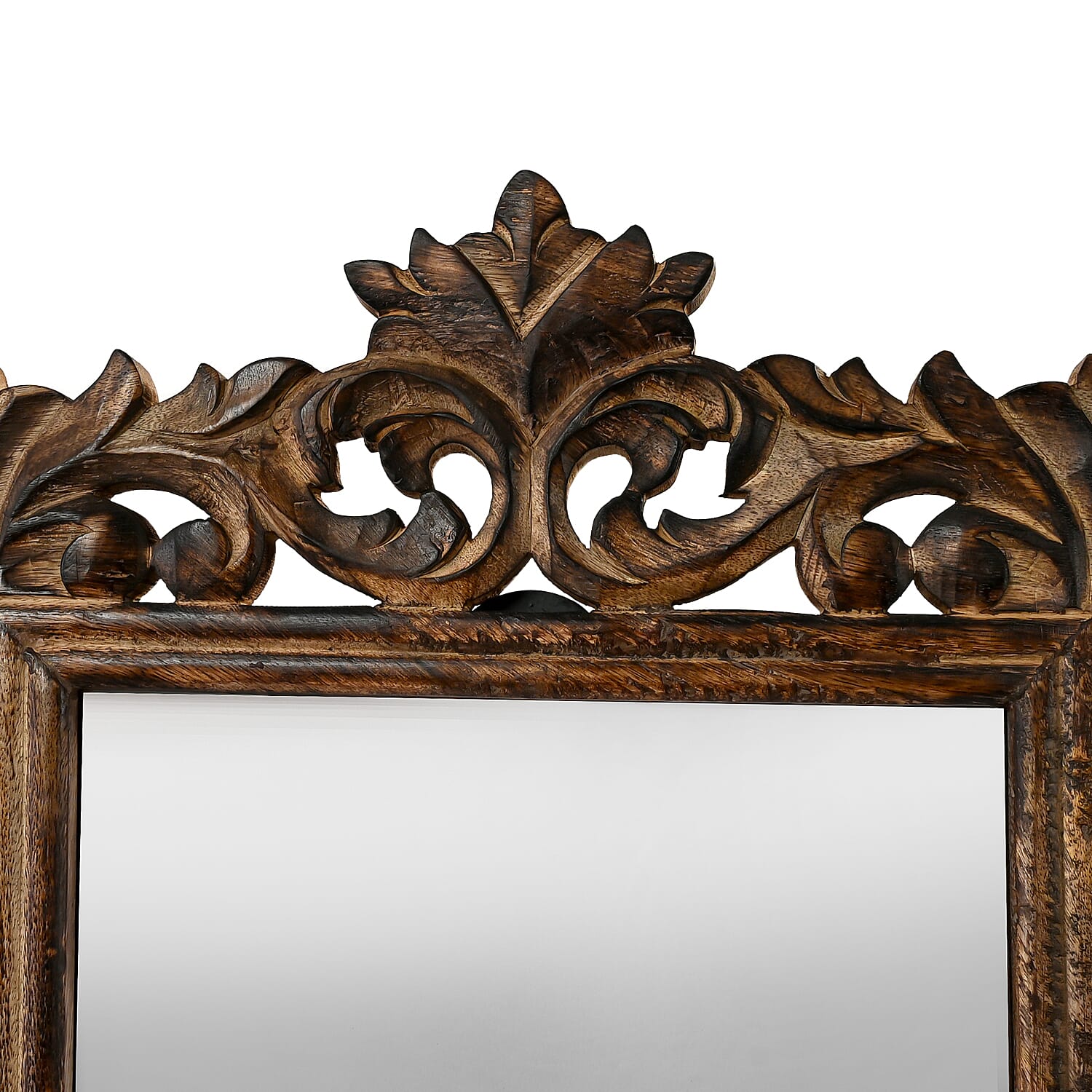 Bliss - Beyond Hand Carved Mirror (45 x 60 cm) - Burn Finish