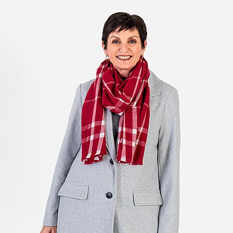 IW Special  Scarf (Size - One Size) - Red