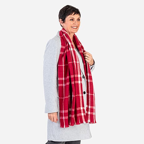 IW Special  Scarf (Size - One Size) - Red