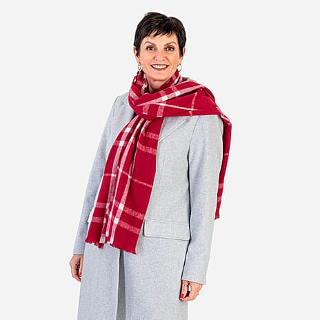 IW Special  Scarf (Size - One Size) - Red