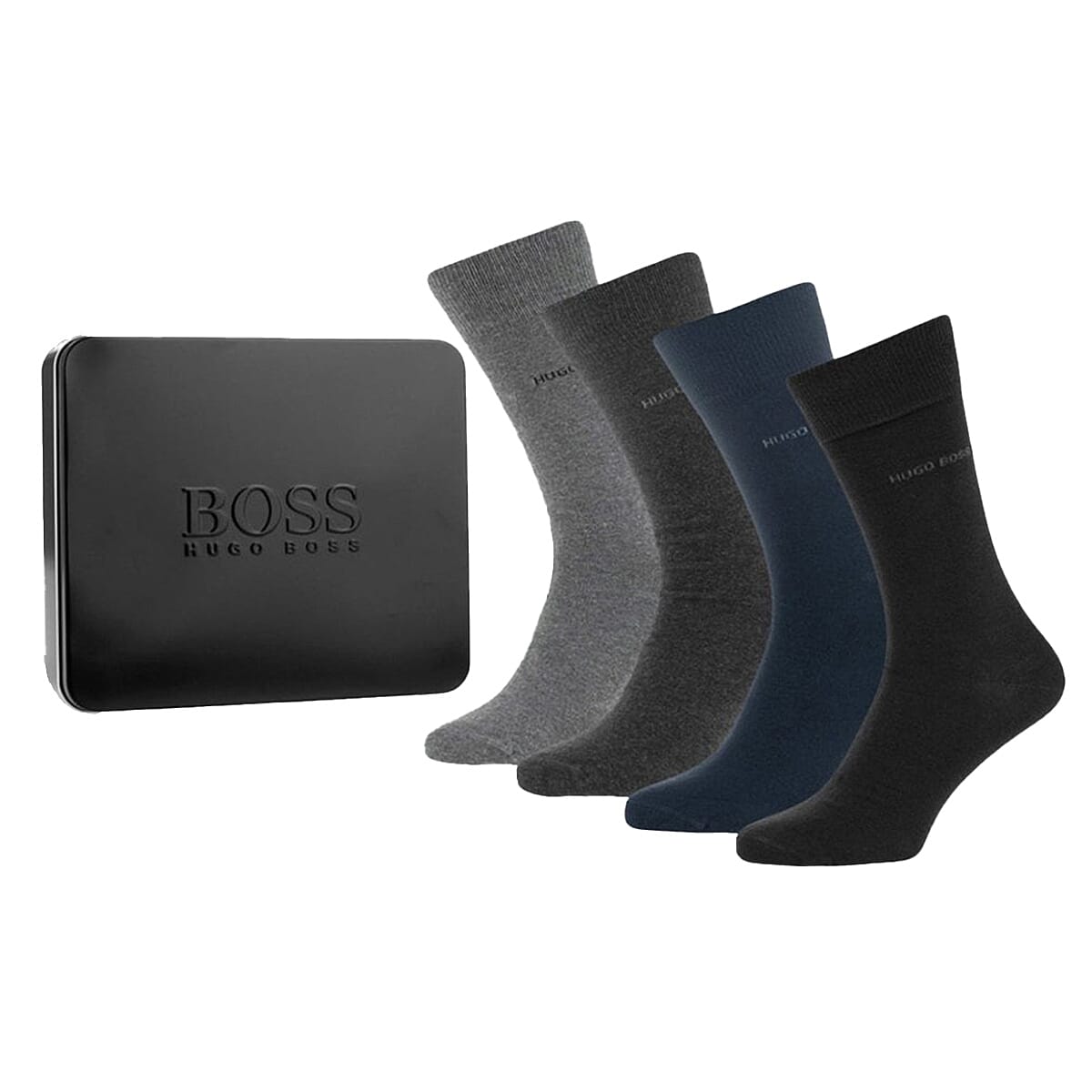 Hugo Boss 4-Piece Multicolour Socks Gift Set
