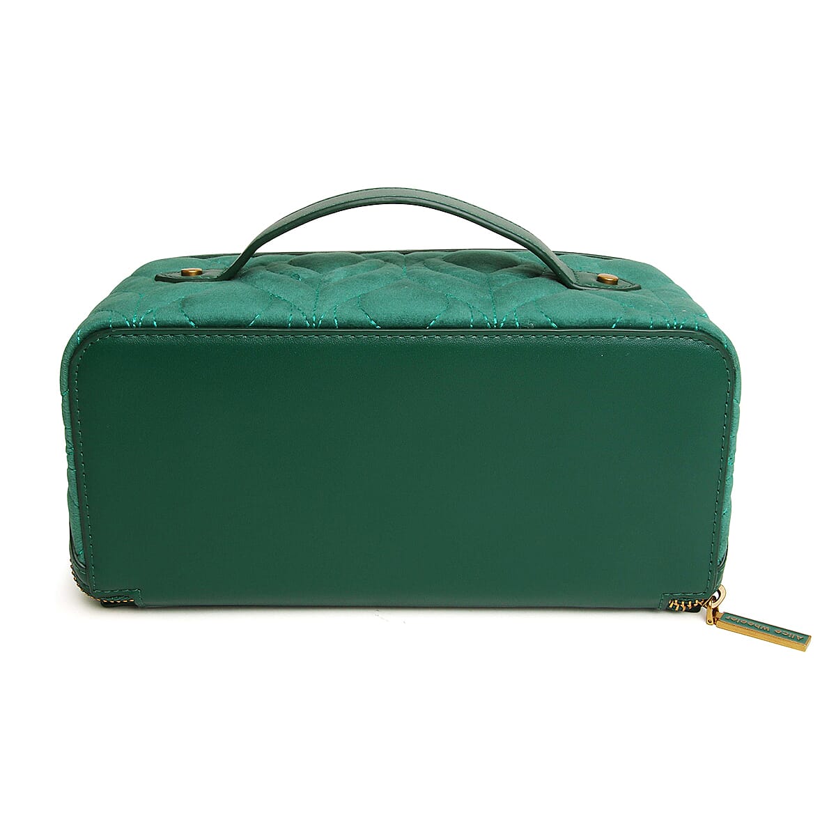 TJC Special Vegan Leather Cosmetic and Toiletry Bag - Teal