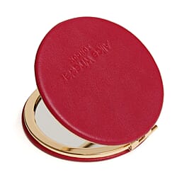 Alice Wheeler London Round Compact Mirror - Fig