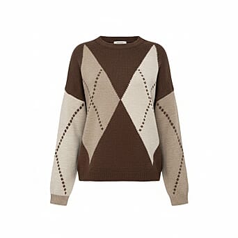https://tjcuk.sirv.com/Products/83/6/8367896/Misumi-Argyle-Detail-Knit-Jumper-One-Size-8-18-Chocolate_8367896.jpg?w=342&h=342