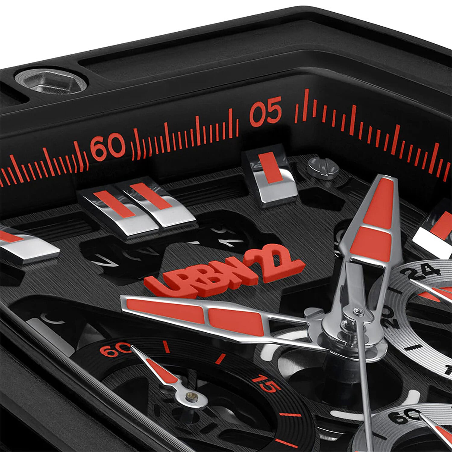 Japanese Mens Watch in Stainless Steel - Silver