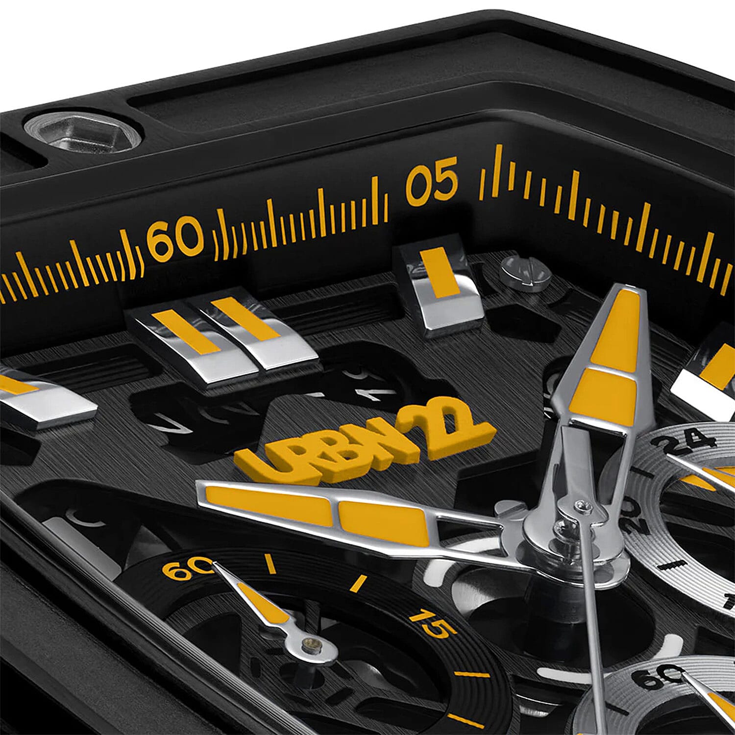 Japanese Mens Watch in Stainless Steel - Silver