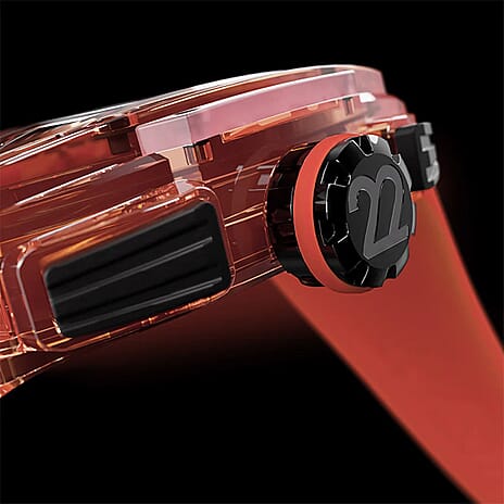 Japanese Mens Watch in Stainless Steel - Black