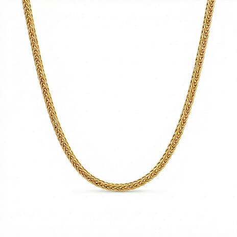 23K Yellow Gold (95.8% Purity) Spiga Necklace (Size 18), Gold Wt. 3.80 Gms