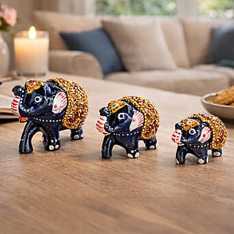 https://tjcuk.sirv.com/Products/83/6/8369593/LIVMORE-Set-of-3-Beaded-Resin-Elephant-5-to-8cm-Navy-Gold_8369593_1.jpg?w=342&h=342