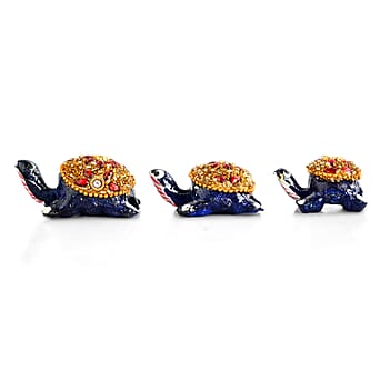 https://tjcuk.sirv.com/Products/83/6/8369594/LIVMORE-Set-of-3-Beaded-Resin-Turtle-5-to-8cm-Navy-Gold_8369594_2.jpg?w=342&h=342