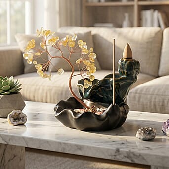 https://tjcuk.sirv.com/Products/83/6/8369941/LIVMORE-Decorative-Tree-Size-One-Size-Yellow-Black_8369941_1.jpg?w=342&h=342