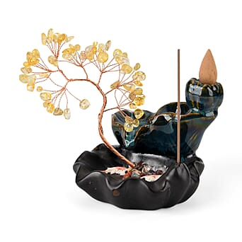 https://tjcuk.sirv.com/Products/83/6/8369941/LIVMORE-Decorative-Tree-Size-One-Size-Yellow-Black_8369941_2.jpg?w=342&h=342