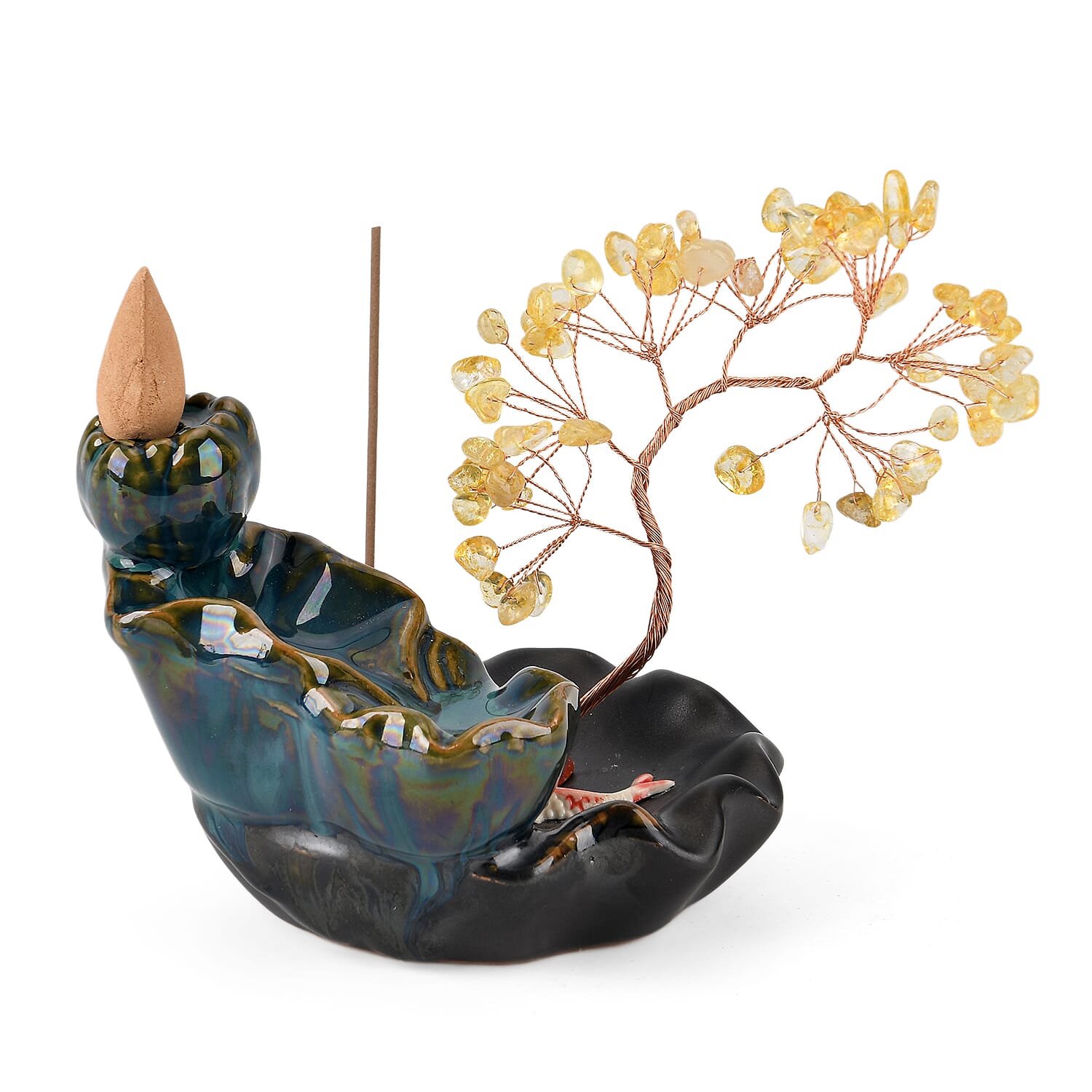 LIVMORE Decorative Tree (Size - One Size) - Yellow & Black