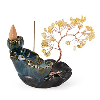 https://tjcuk.sirv.com/Products/83/6/8369941/LIVMORE-Decorative-Tree-Size-One-Size-Yellow-Black_8369941_3.jpg?w=342&h=342