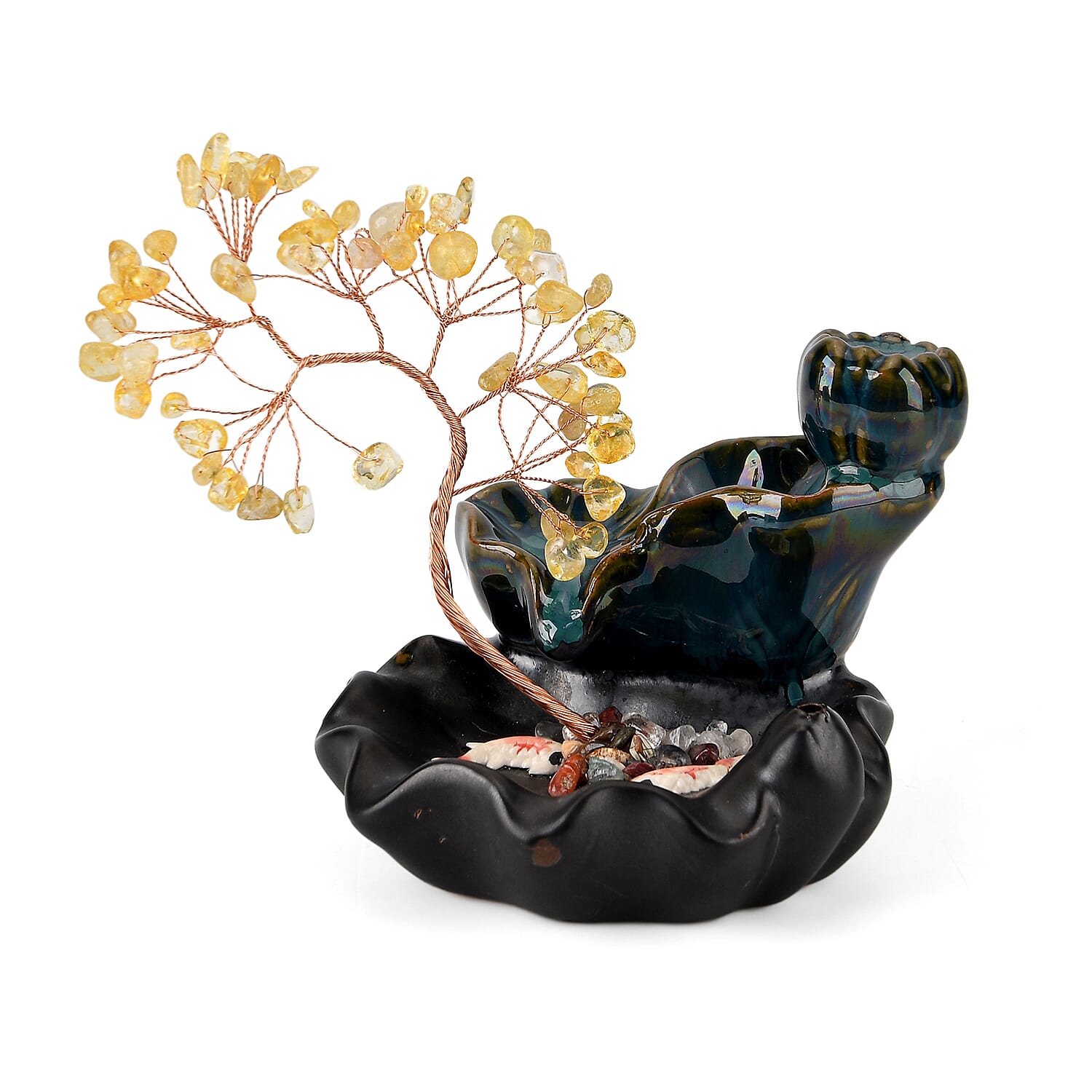 LIVMORE Decorative Tree (Size - One Size) - Yellow & Black