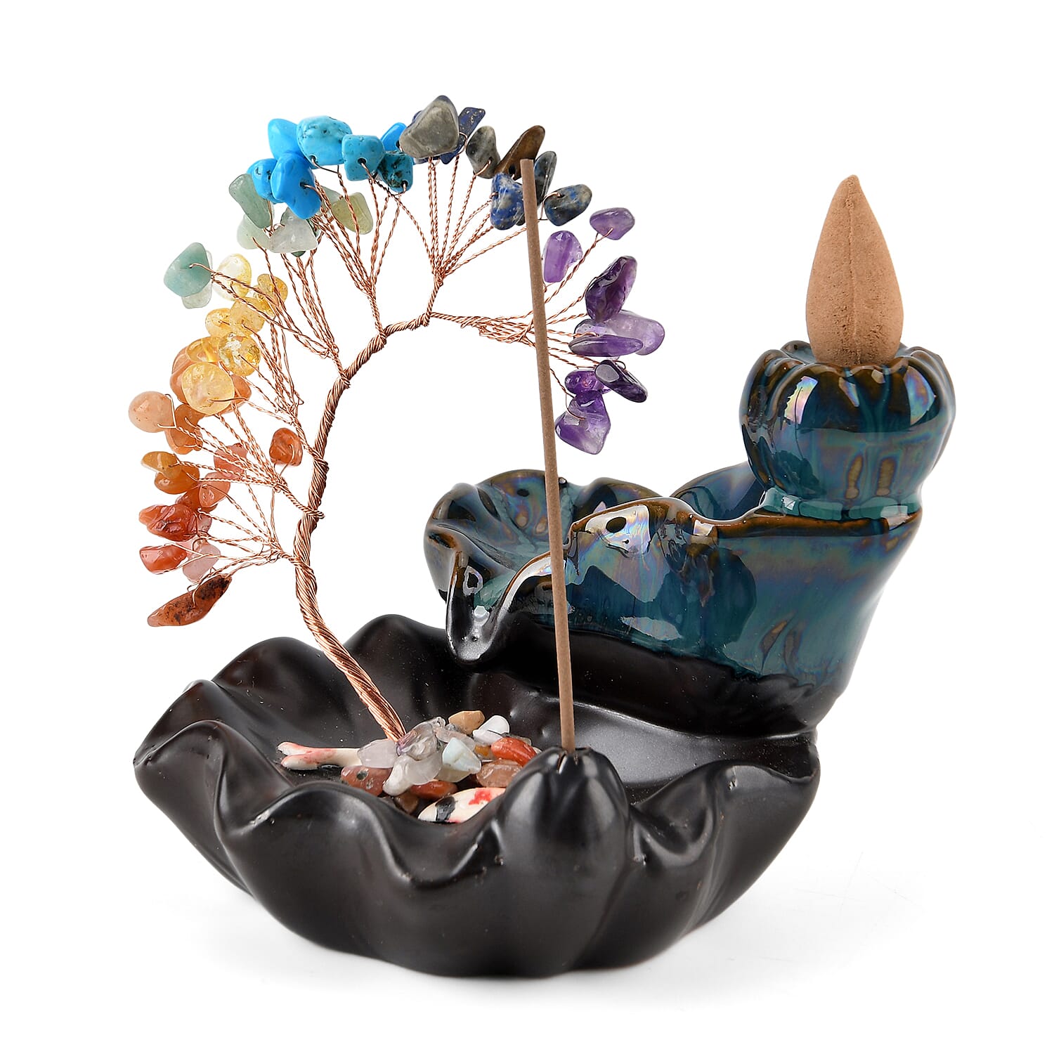 LIVMORE Decorative Tree (Size - One Size) - Multi Color - Black
