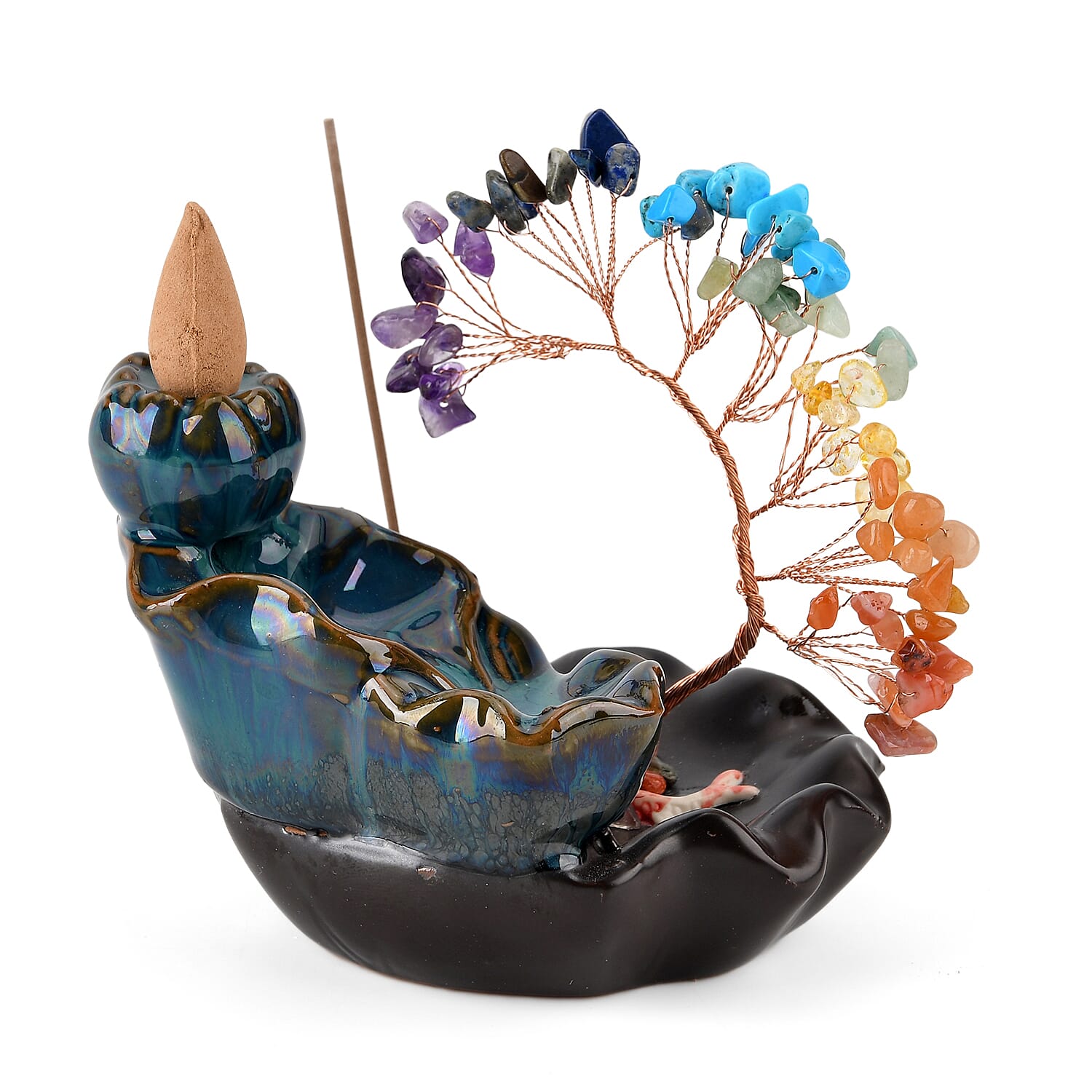 LIVMORE Decorative Tree (Size - One Size) - Multi Color - Black