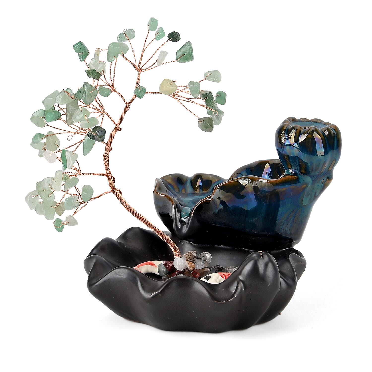 LIVMORE Decorative Tree (Size - One Size) - Green - Black