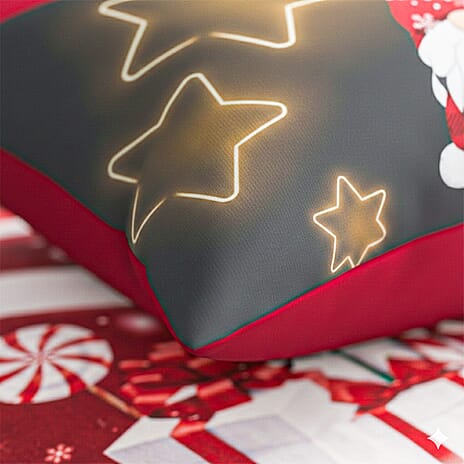 The Player Gnomes Print Bedding Set - Duvet Cover - 1 x Pillow Case (137 x 200 cm) - Green