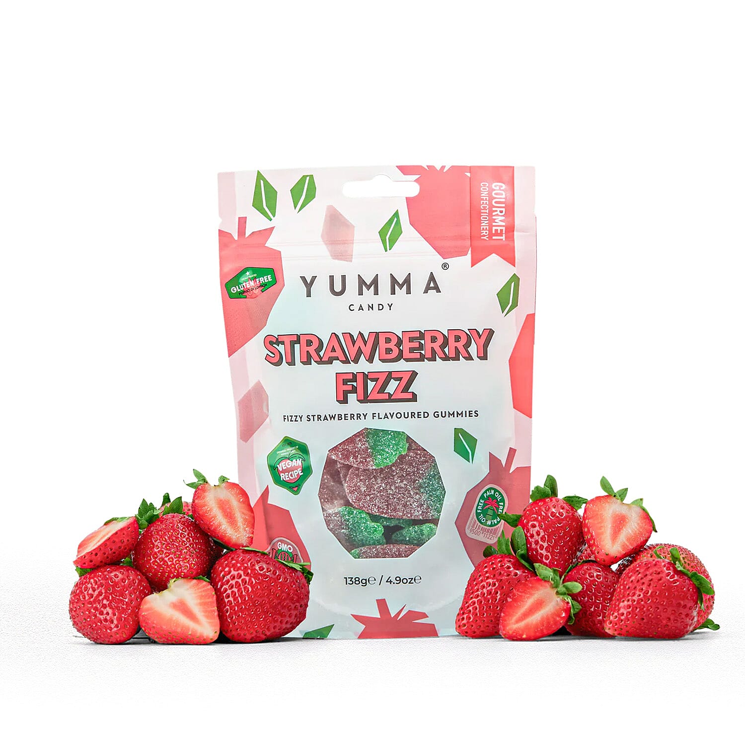 Premium handmade Luxury Collection -Pack of 7 Strawberry Fizz Pouch