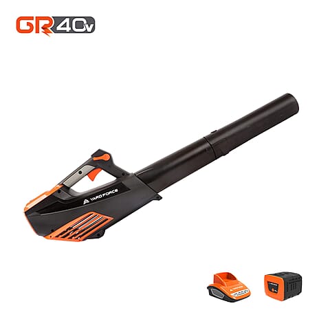 Yard Force LB G18 40V Cordless Leaf Blower with Battery - Charger
