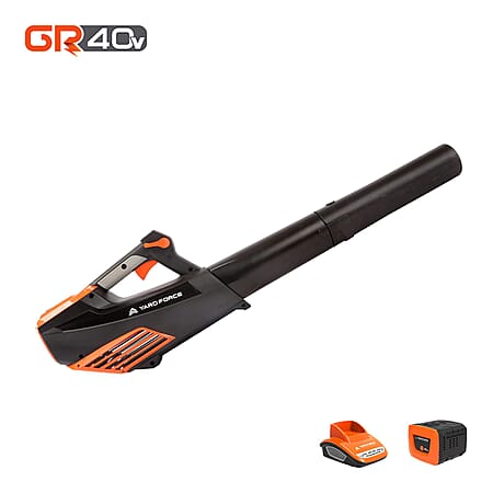 Yard Force LB G18 40V Cordless Leaf Blower with Battery - Charger Yard Force LB G18 40V Cordless Leaf Blower with Battery - Charger