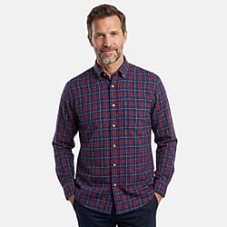 Jj Willis Mens Casual Checker Shirt