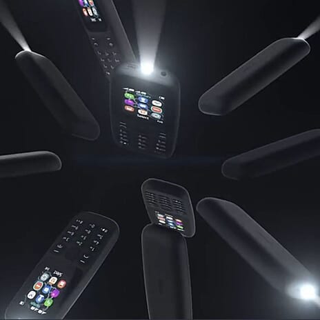 Nokia Mobile 105 with Dual Sim Slot - Black